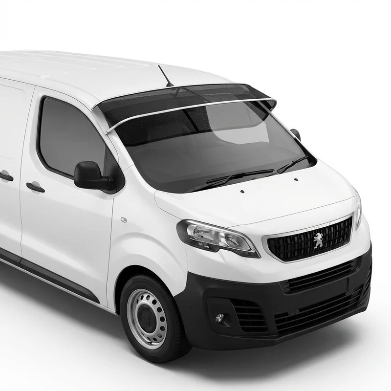 Premium Mesh Windscreen Sunvisor for Peugeot Manager (2009 - 2019) - 1