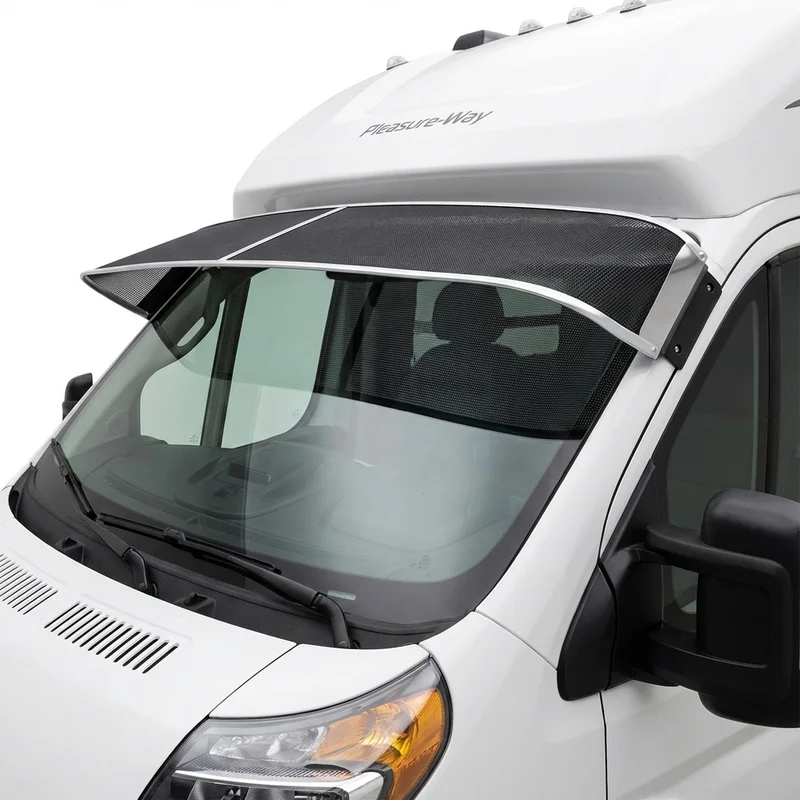 Premium Mesh Windscreen Sunvisor for Pleasure-Way Ontour (2020 - 2023) - 1