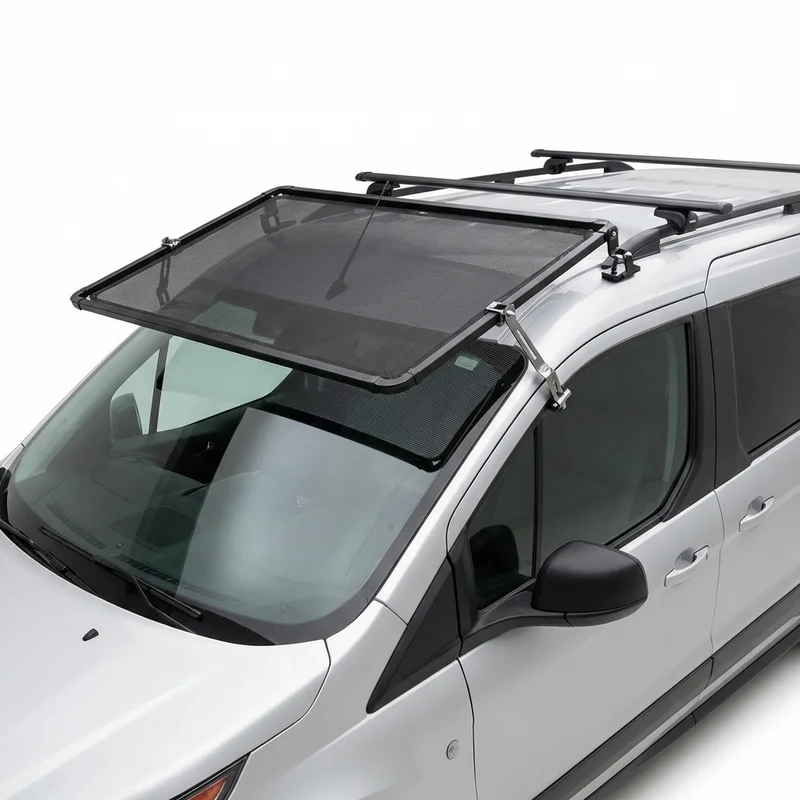 Premium Mesh Windscreen Sunvisor for Pleasure-Way Tofino (2019 - 2023) - 1