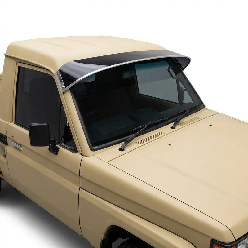 Tinted Acrylic Windscreen Sunvisor for Plymouth Expo (1987 - 1989) - 1