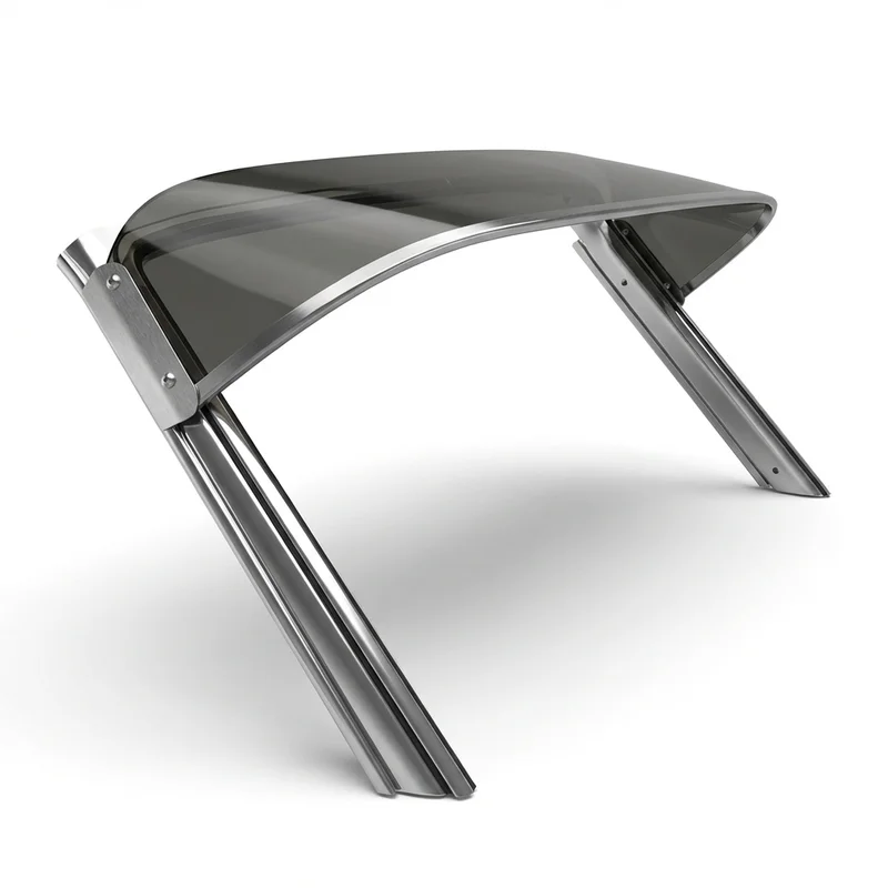 Tinted Acrylic Windscreen Sunvisor for Plymouth Fury III (1965 - 1974) - 1