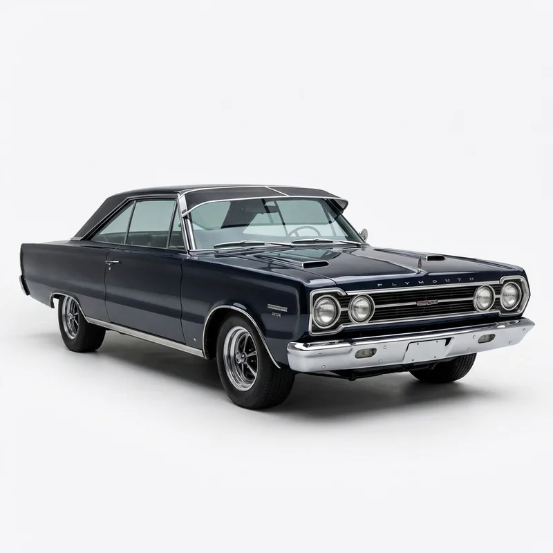 Premium Mesh Windscreen Sunvisor for Plymouth GTX (1967 - 1971) - 1