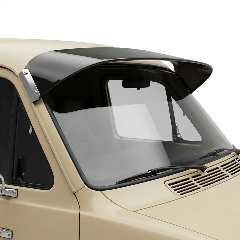 Tinted Acrylic Windscreen Sunvisor for Plymouth PB150 (1981 - 1983) - 1