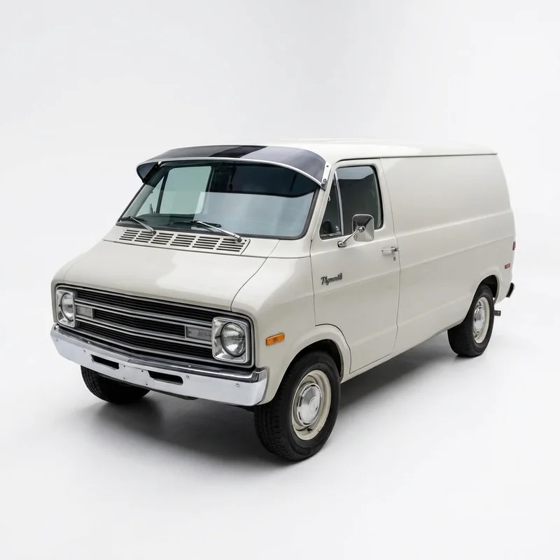 Tinted Acrylic Windscreen Sunvisor for Plymouth PB300 (1975 - 1980) - 1