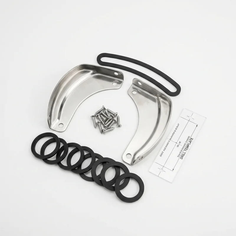 Stainless Steel Mounting Bracket Kit for Plymouth Satellite (1968 - 1974) - 1