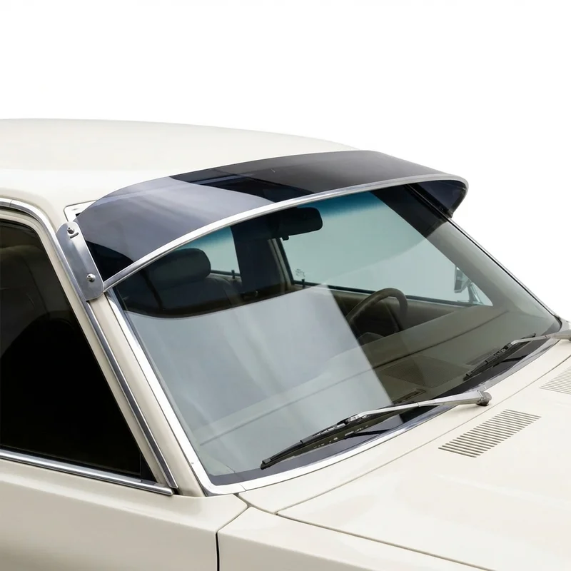 Tinted Acrylic Windscreen Sunvisor for Plymouth Volare (1976 - 1980) - 1