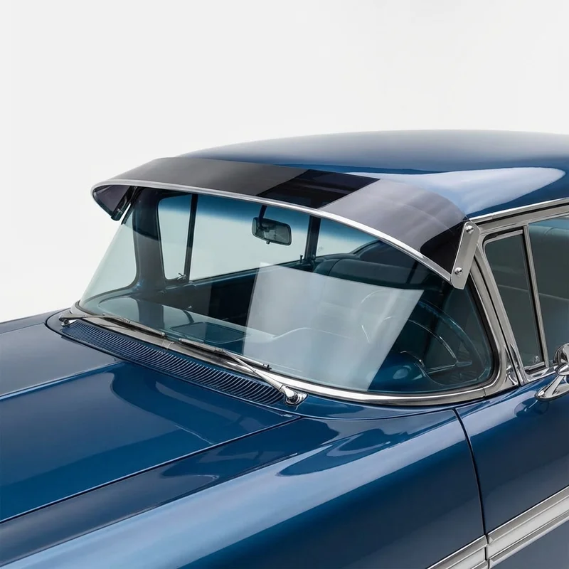 Tinted Acrylic Windscreen Sunvisor for Pontiac Chieftain (1958 - 1958) - 1