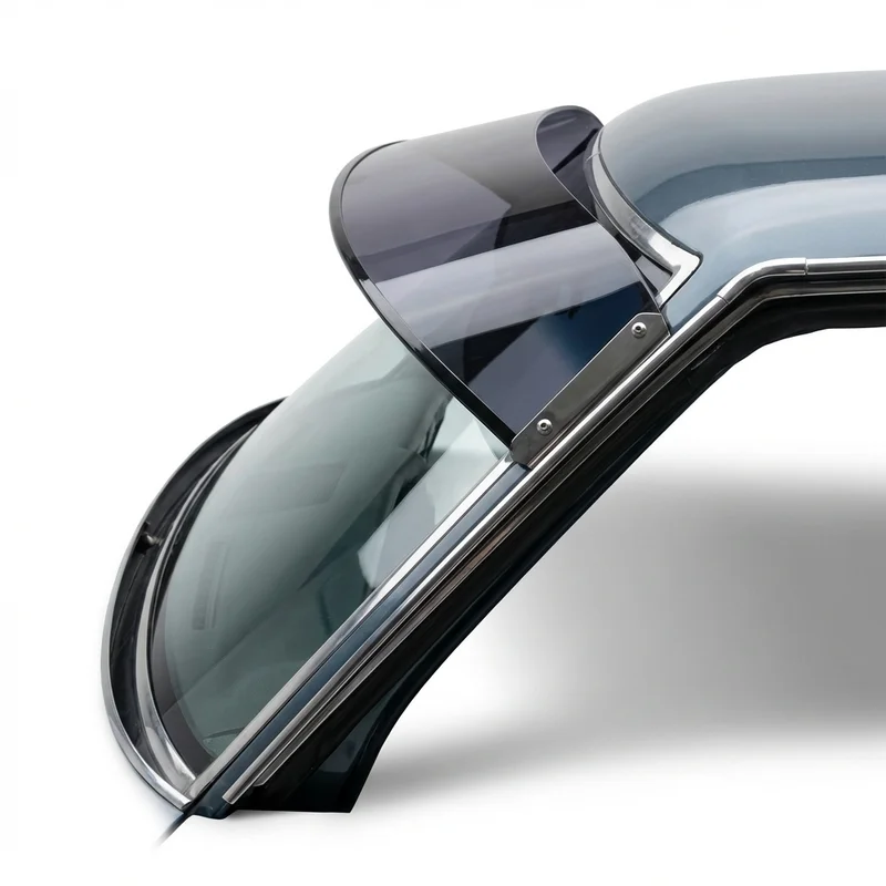 Tinted Acrylic Windscreen Sunvisor for Pontiac Executive (1968 - 1970) - 1