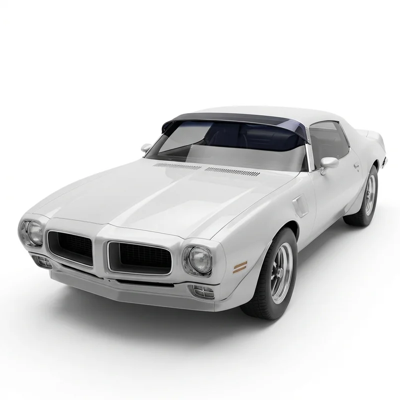Tinted Acrylic Windscreen Sunvisor for Pontiac Firebird (1970 - 2002) - 1