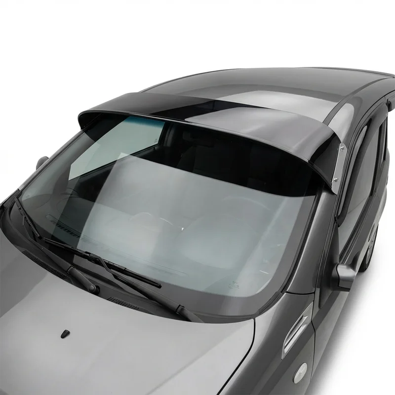 Tinted Acrylic Windscreen Sunvisor for Pontiac G3 (2007 - 2010) - 1