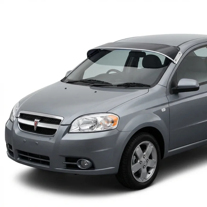 Tinted Acrylic Windscreen Sunvisor for Pontiac G3 Wave (2009 - 2009) - 1