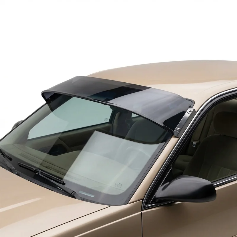Tinted Acrylic Windscreen Sunvisor for Pontiac Grand Am (1973 - 2005) - 1
