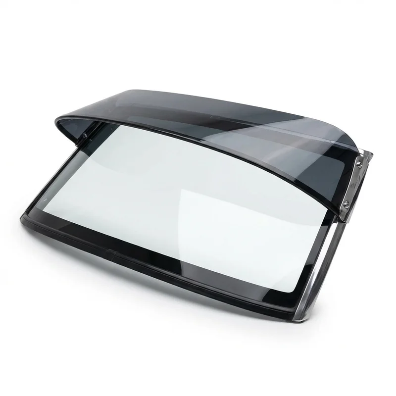 Tinted Acrylic Windscreen Sunvisor for Pontiac Grand Safari (1971 - 1978) - 1