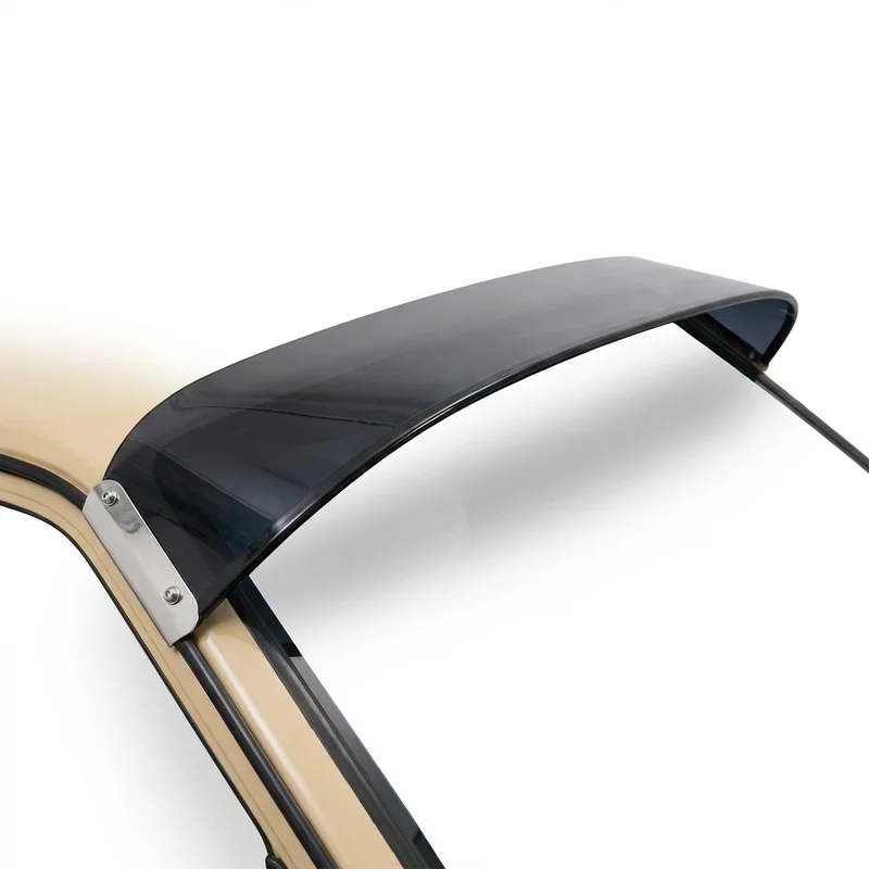 Tinted Acrylic Windscreen Sunvisor for Pontiac J2000 Sunbird (1984 - 1985) - 1