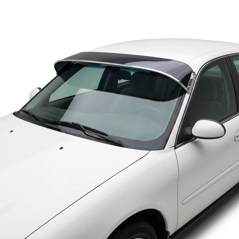 Tinted Acrylic Windscreen Sunvisor for Pontiac Optima (1988 - 1991) - 1
