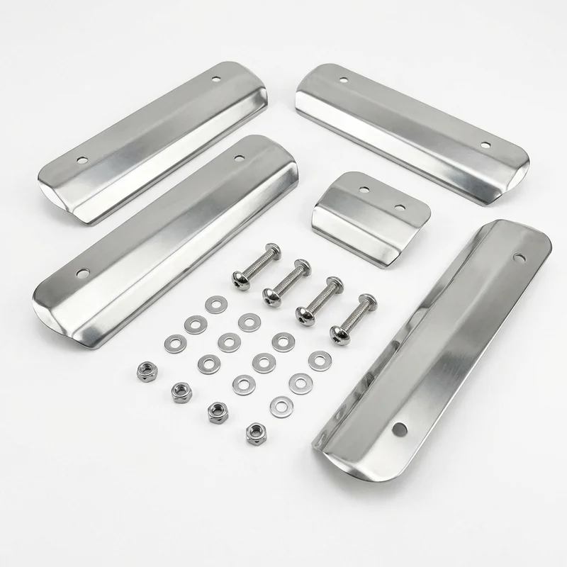 Stainless Steel Mounting Bracket Kit for Pontiac Strato-Chief (1958 - 1958) - 1