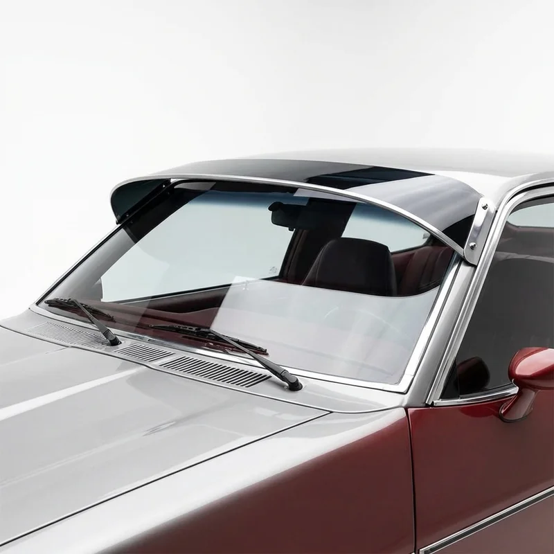 Tinted Acrylic Windscreen Sunvisor for Pontiac Sunbird (1976 - 1994) - 1