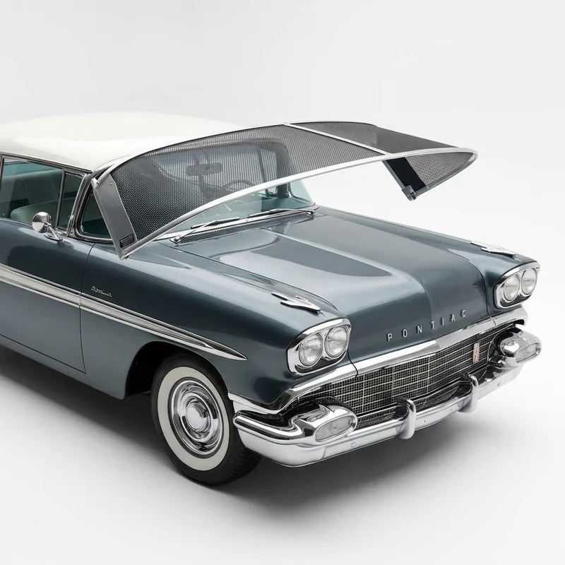 Premium Mesh Windscreen Sunvisor for Pontiac Super Chief (1958 - 1958) - 1