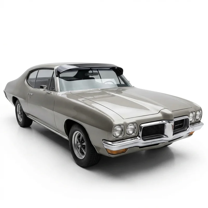 Tinted Acrylic Windscreen Sunvisor for Pontiac Tempest (1970 - 1991) - 1