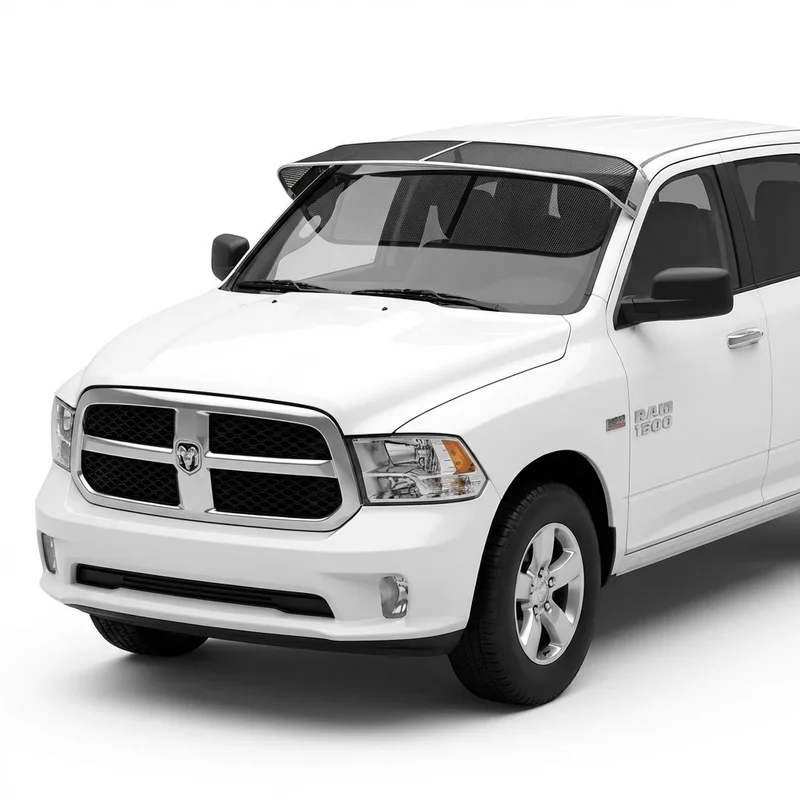 Premium Mesh Windscreen Sunvisor for Ram 1500 Classic (2019 - 2024) - 1