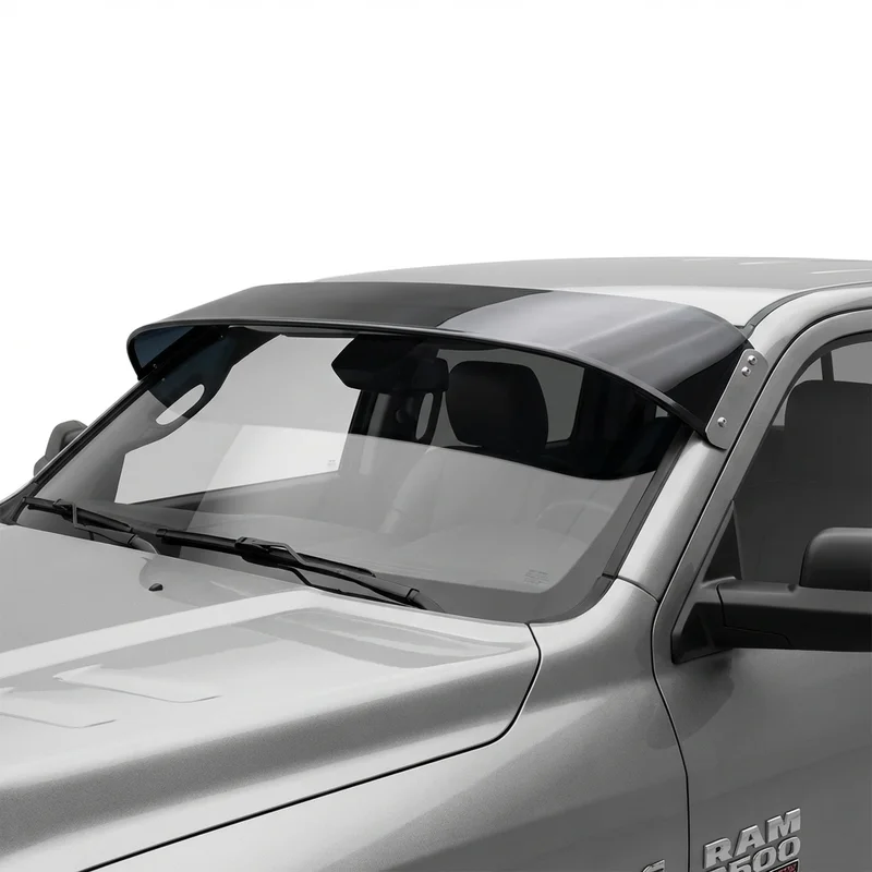 Tinted Acrylic Windscreen Sunvisor for Ram 3500 (2011 - 2025) - 1