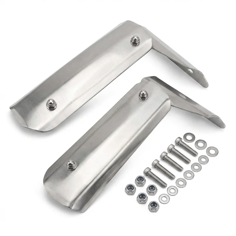 Stainless Steel Mounting Bracket Kit for Ram ProMaster 1500 (2014 - 2024) - 1