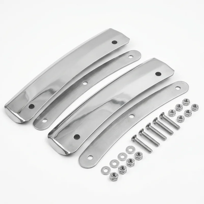 Stainless Steel Mounting Bracket Kit for Ram ProMaster 3500 (2014 - 2025) - 1