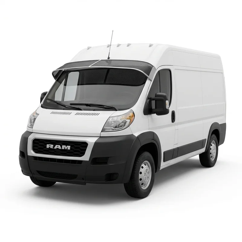 Premium Mesh Windscreen Sunvisor for Ram ProMaster EV (2024 - 2024) - 1