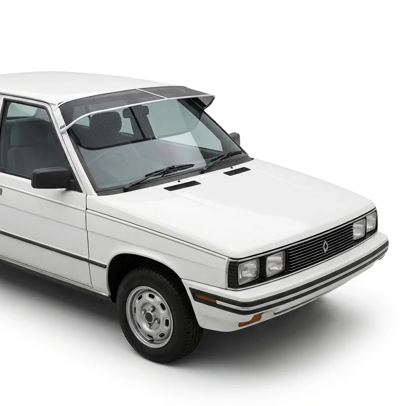 Premium Mesh Windscreen Sunvisor for Renault Encore (1984 - 1986) - 1