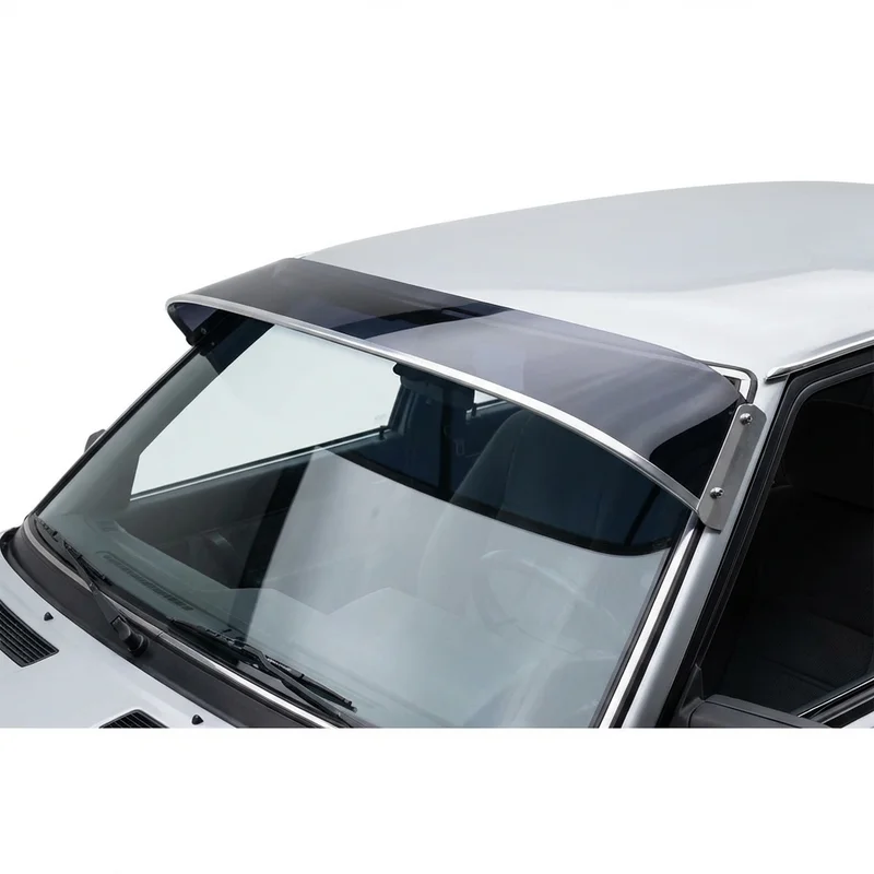 Tinted Acrylic Windscreen Sunvisor for Renault Encore (1984 - 1986) - 1