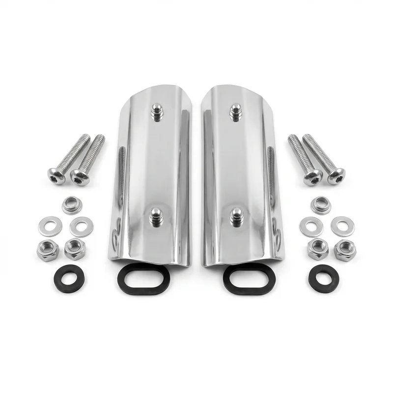 Stainless Steel Mounting Bracket Kit for Renault Fuego (1982 - 1985) - 1