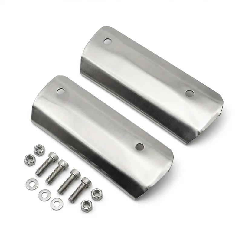 Stainless Steel Mounting Bracket Kit for Renault LeCar (1977 - 1985) - 1