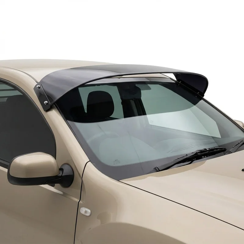 Tinted Acrylic Windscreen Sunvisor for Renault Oroch (2018 - 2019) - 1