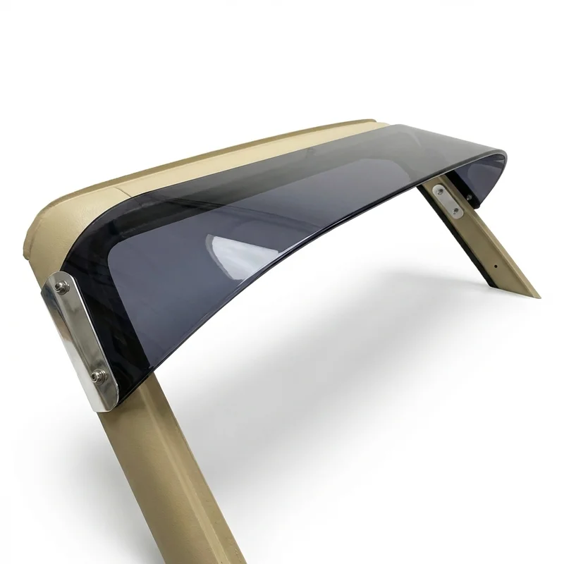 Tinted Acrylic Windscreen Sunvisor for Renault R18i (1981 - 1986) - 1