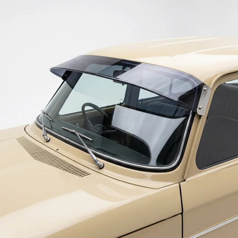 Tinted Acrylic Windscreen Sunvisor for Renault R8 (1963 - 1967) - 1