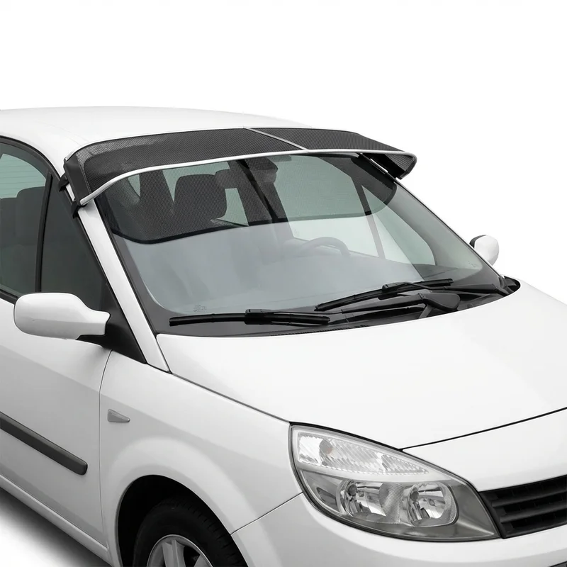 Premium Mesh Windscreen Sunvisor for Renault Scenic II (2005 - 2008) - 1