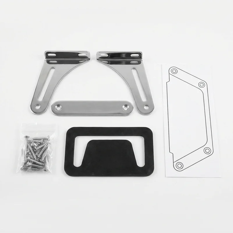 Stainless Steel Mounting Bracket Kit for Renegade Verona LE (2019 - 2023) - 1
