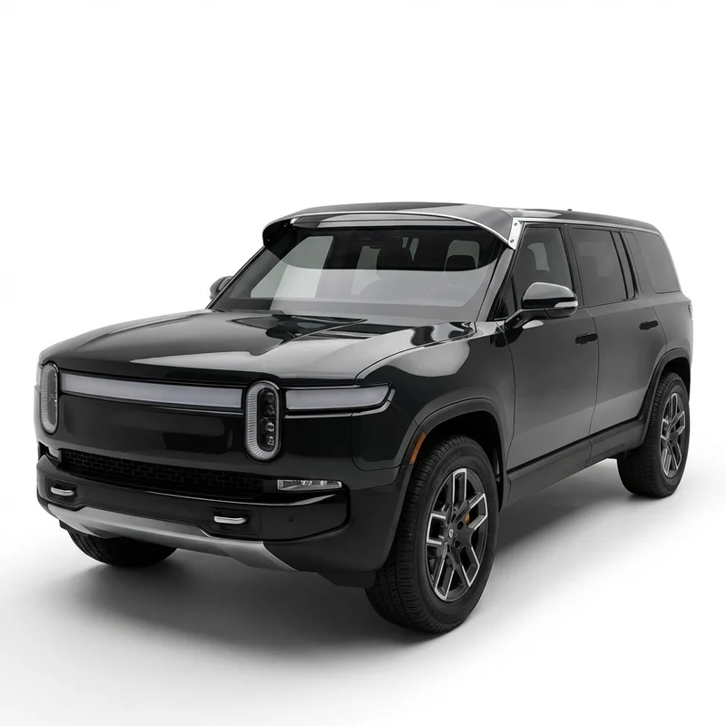 Tinted Acrylic Windscreen Sunvisor for Rivian R1S (2022 - 2025) - 1