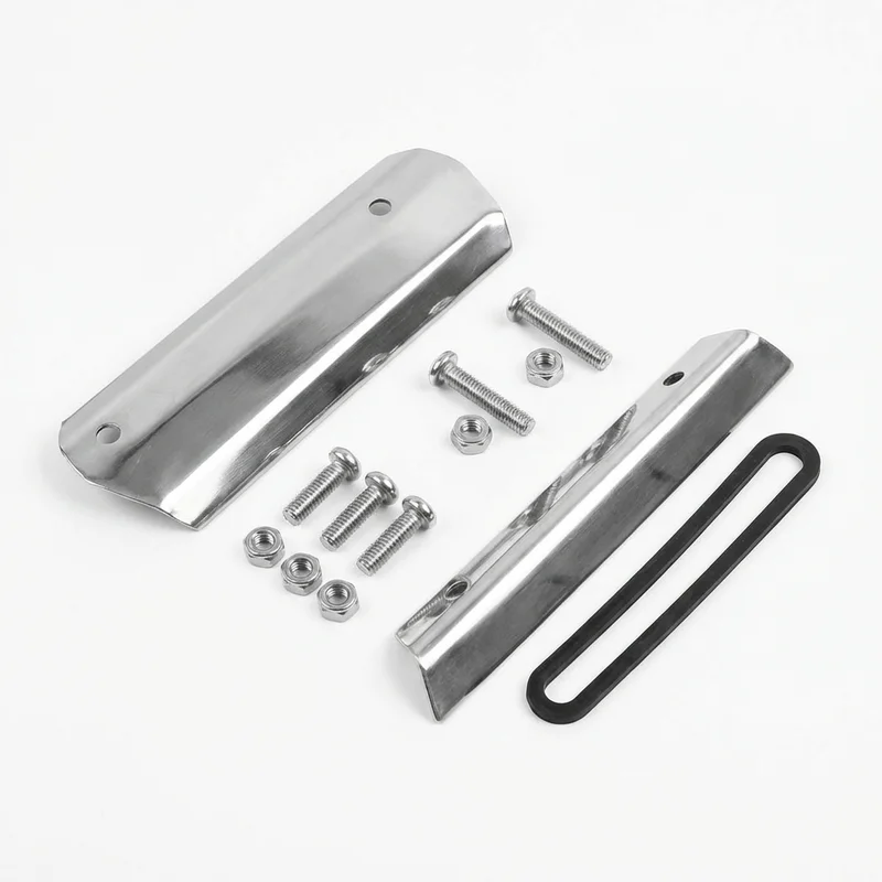 Stainless Steel Mounting Bracket Kit for Rolls-Royce Silver Shadow II (1977 - 1980) - 1