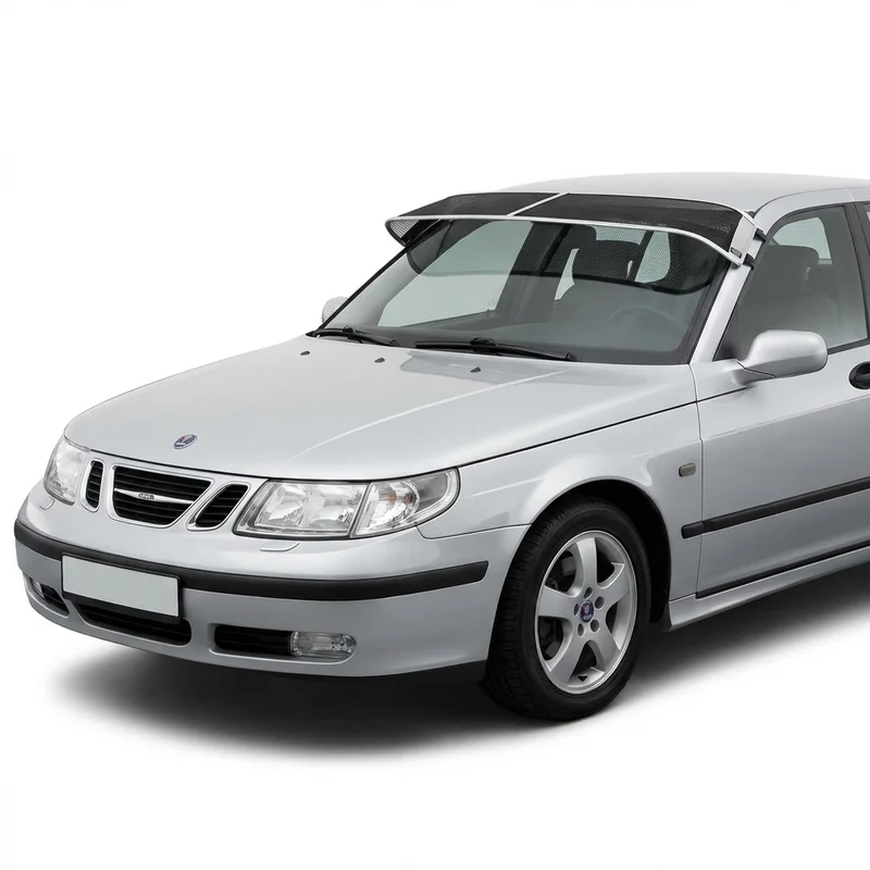 Premium Mesh Windscreen Sunvisor for Saab 9-5 (1999 - 2011) - 1