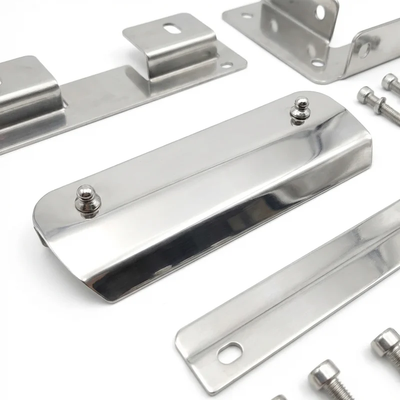 Stainless Steel Mounting Bracket Kit for Saab 900 (1979 - 1998) - 1