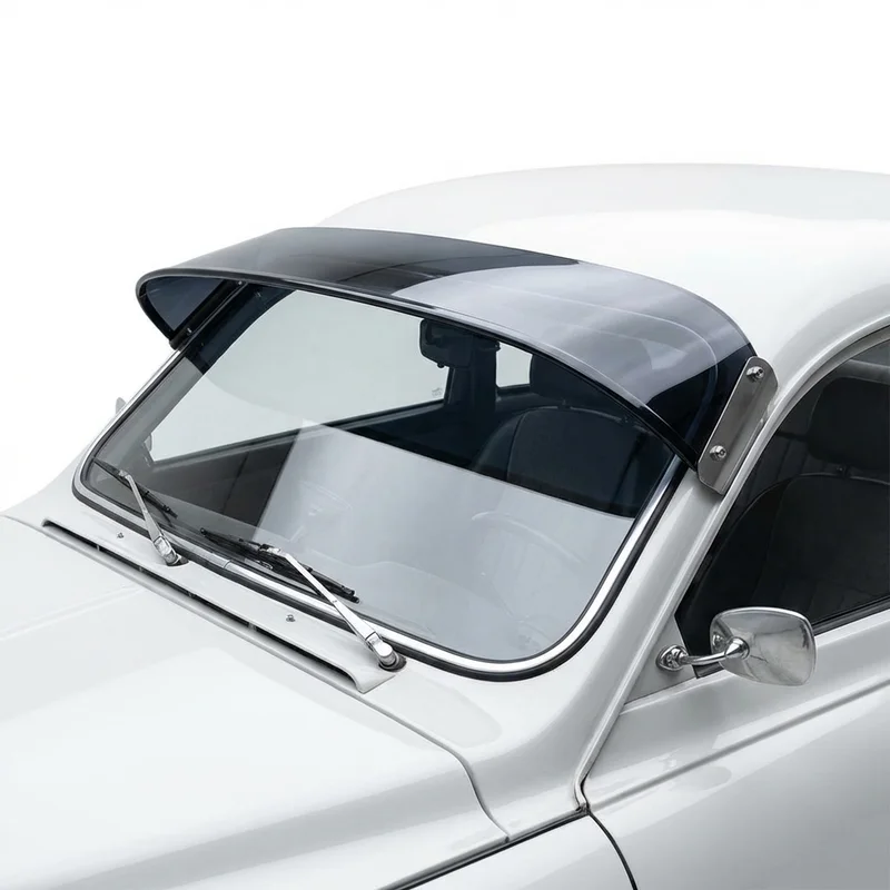 Tinted Acrylic Windscreen Sunvisor for Saab 95 (1968 - 1973) - 1
