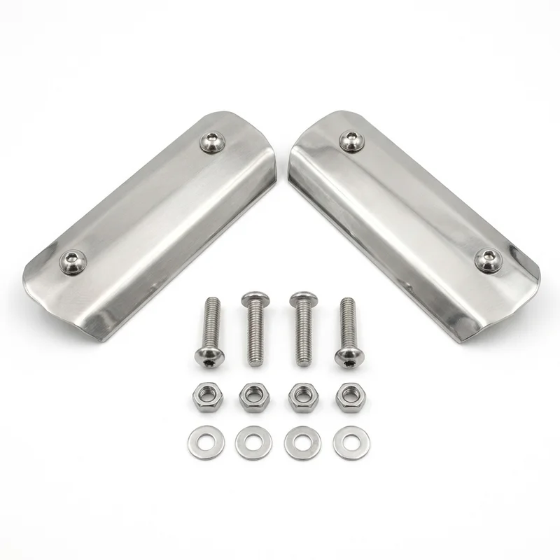 Stainless Steel Mounting Bracket Kit for Saab 96 (1968 - 1973) - 1