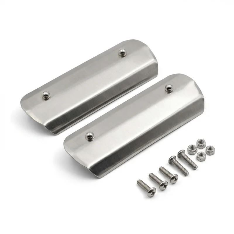 Stainless Steel Mounting Bracket Kit for Saab 99 (1970 - 1980) - 1