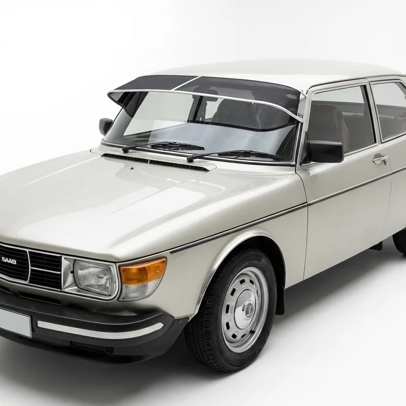 Premium Mesh Windscreen Sunvisor for Saab 99 (1970 - 1980) - 1