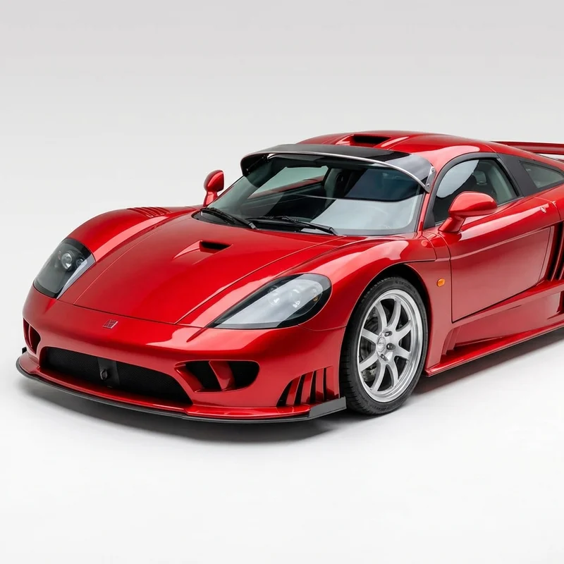 Tinted Acrylic Windscreen Sunvisor for Saleen S7 (2002 - 2006) - 1