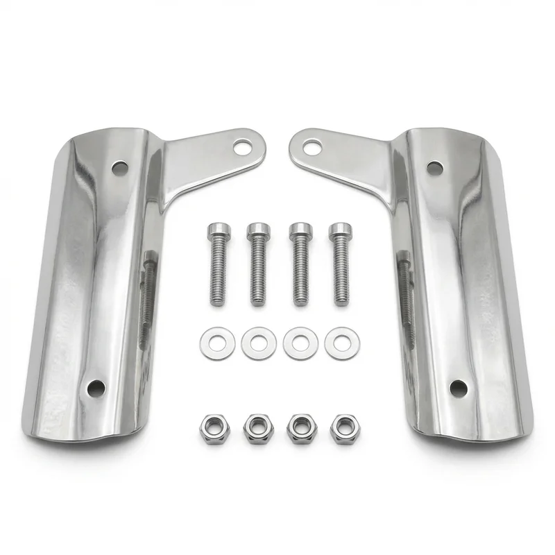 Stainless Steel Mounting Bracket Kit for Saturn Ion (2003 - 2007) - 1