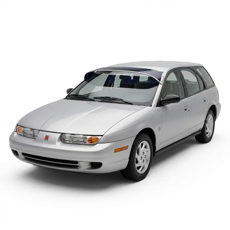 Tinted Acrylic Windscreen Sunvisor for Saturn LW1 (2000 - 2000) - 1