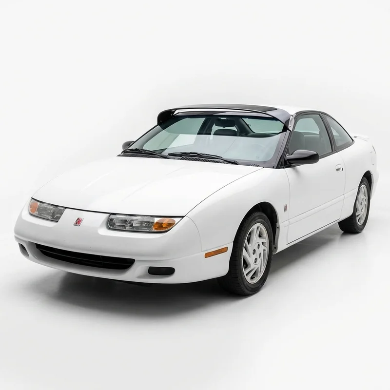 Tinted Acrylic Windscreen Sunvisor for Saturn SC (1991 - 1992) - 1