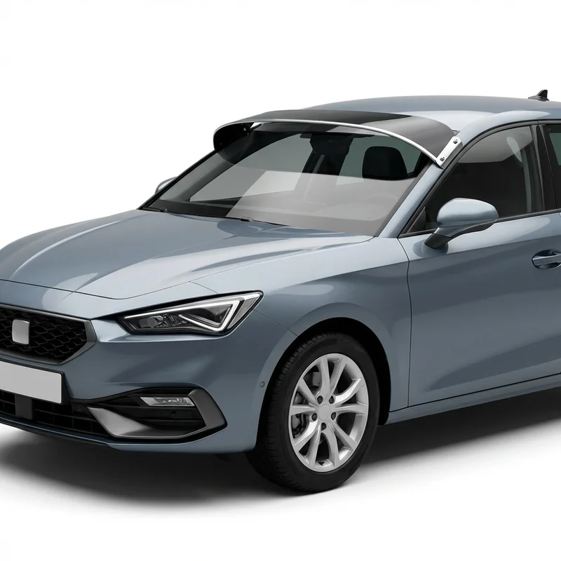 Tinted Acrylic Windscreen Sunvisor for Seat Leon (2001 - 2022) - 1